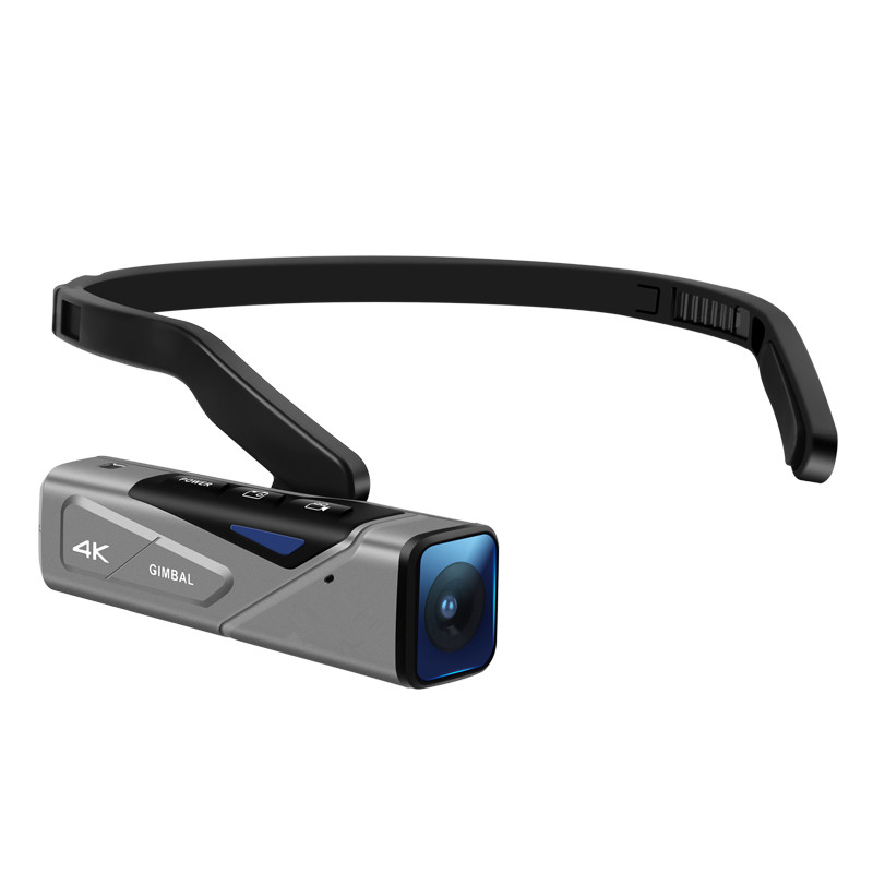 Outdoor Adventure Sports - กล้องบันทึกวิดีโอดิจิตอลแบบสวมศีรษะสำหรับกีฬา 4K: กล้องแอคชั่น POV ความละเอียด 24MP