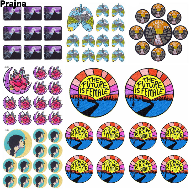 Outdoor Adventure And Travel Show - 10PCS Rainbow Patch Mountain Adventure แพทช์ปักบนเสื้อผ้าท่องเที่ยวกลางแจ้ง
