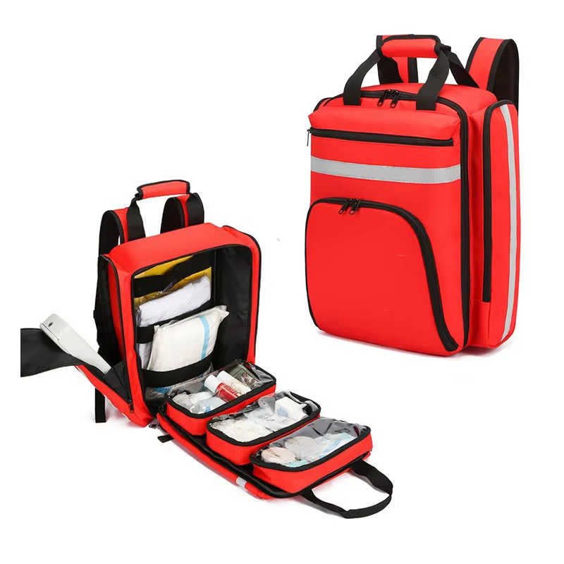 ชุดปฐมพยาบาลฉุกเฉินสำหรับกู้ภั - Outdoor Adventure Backpack บทวิจารณ์และราคา
