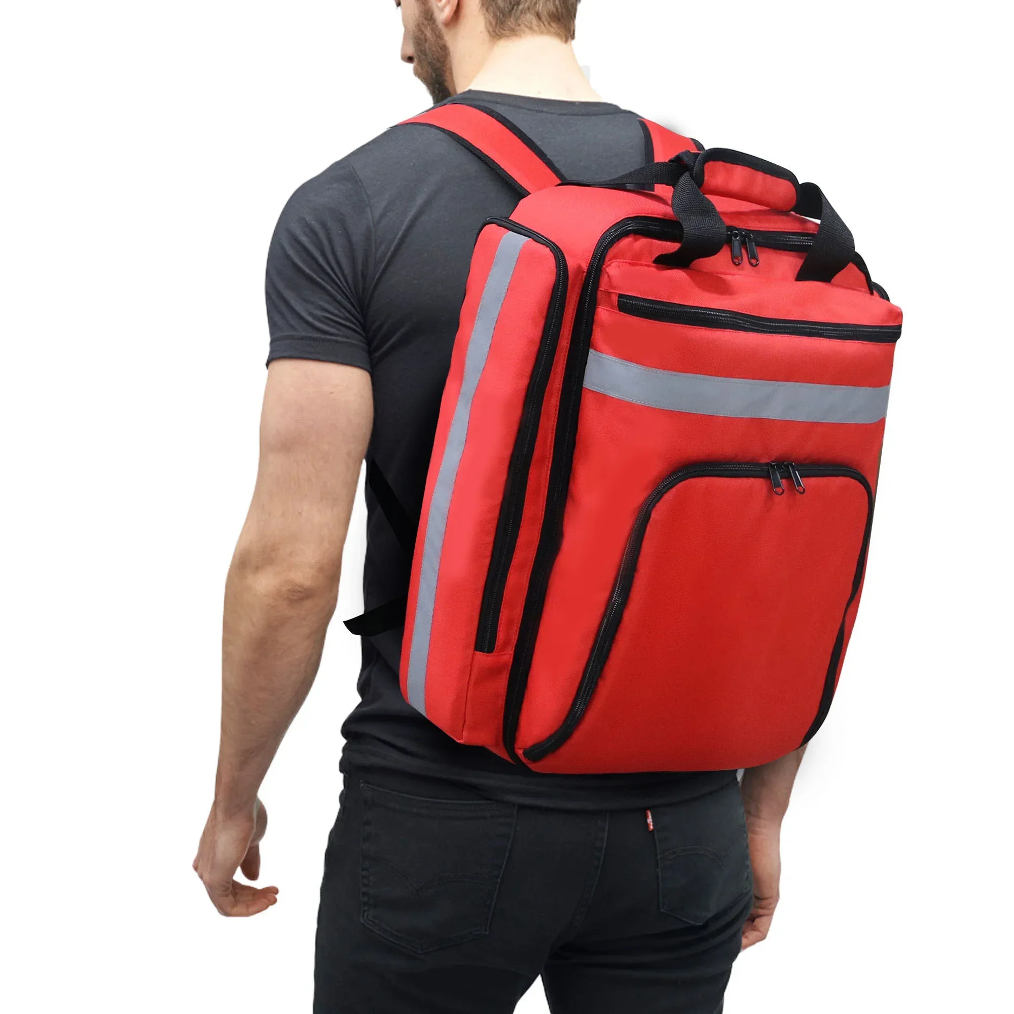 ชุดปฐมพยาบาลฉุกเฉินสำหรับกู้ภั - Outdoor Adventure Backpack บทวิจารณ์และราคา