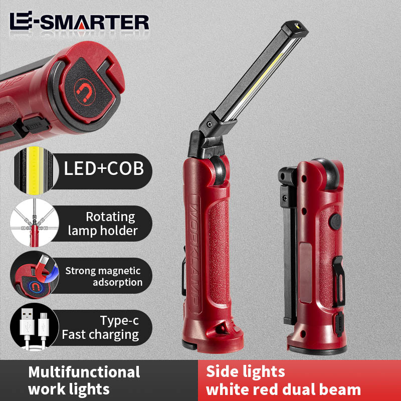 COB LED ไฟทำงานแบบชาร์จไฟได้พั - Outdoor Adventure Trips บทวิจารณ์และราคา
