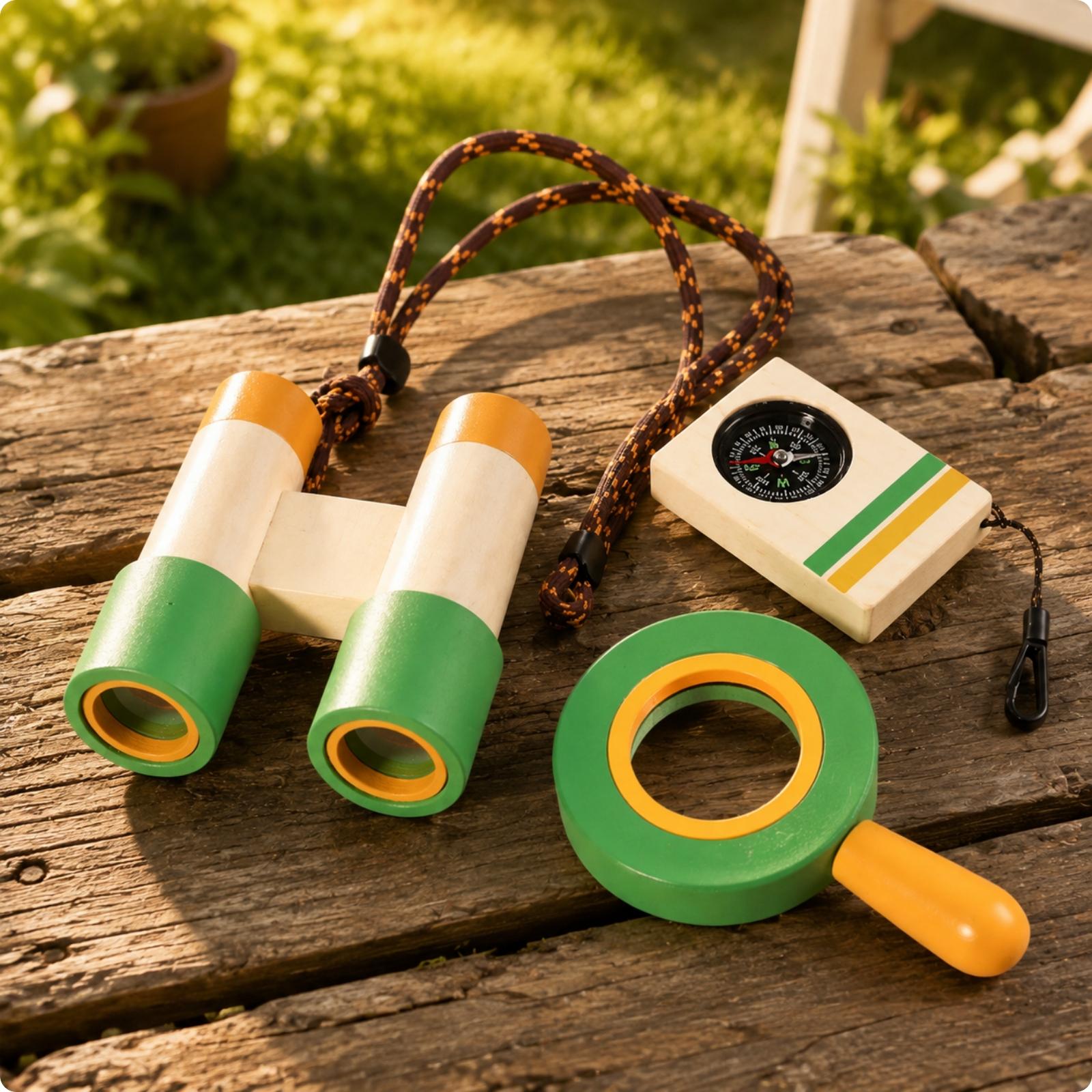 ชุดสำรวจธรรมชาติกลางแจ้งสำหรับ - Outdoor Adventure Kit For Kids บทวิจารณ์และราคา