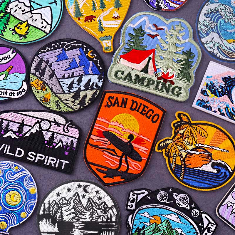 Wilderness แพทช์บนเสื้อผ้า Mou - Outdoor Adventure And Travel Show บทวิจารณ์และราคา