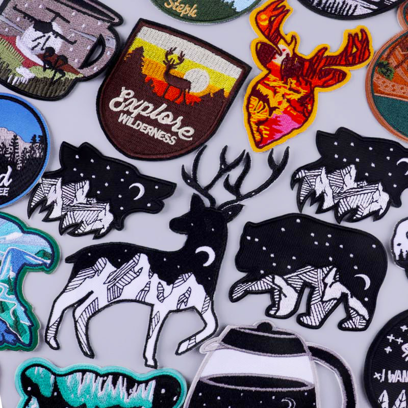 Deer Patch ผจญภัยแพทช์ปักสำหรั - Outdoor Adventure And Travel Show บทวิจารณ์และราคา