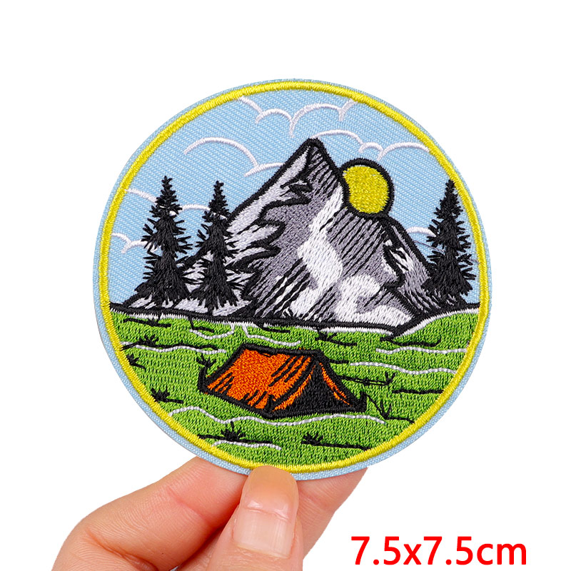 แผ่นปักลายการผจญภัยบนภูเขาสำหร - Outdoor Adventure Outfit บทวิจารณ์และราคา