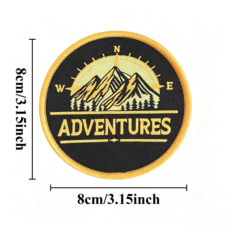 แผ่นปักลายเข็มทิศภูเขาสำหรับกา - Outdoor Adventure Backpack บทวิจารณ์และราคา