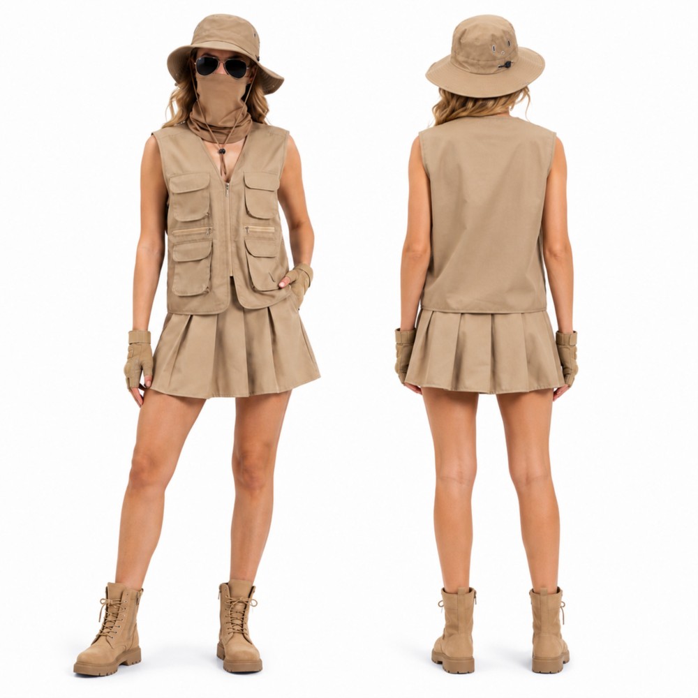 นักสำรวจกลางแจ้งเสื้อผ้าอุปกรณ - Outdoor Adventure Outfit บทวิจารณ์และราคา