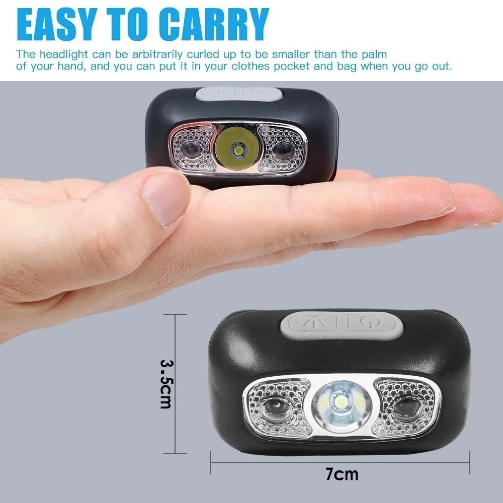 ไฟฉายคาดศีรษะแบบพกพา LED เซ็นเ - Outdoor Adventure Trips บทวิจารณ์และราคา