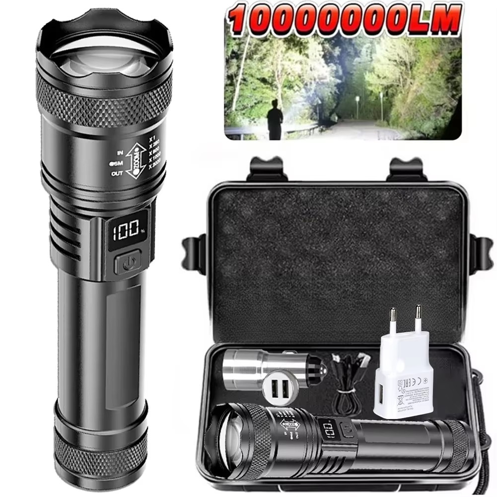 ไฟฉาย LED แบบชาร์จไฟได้ ไฟฉายซ - Outdoor Adventure Trips บทวิจารณ์และราคา